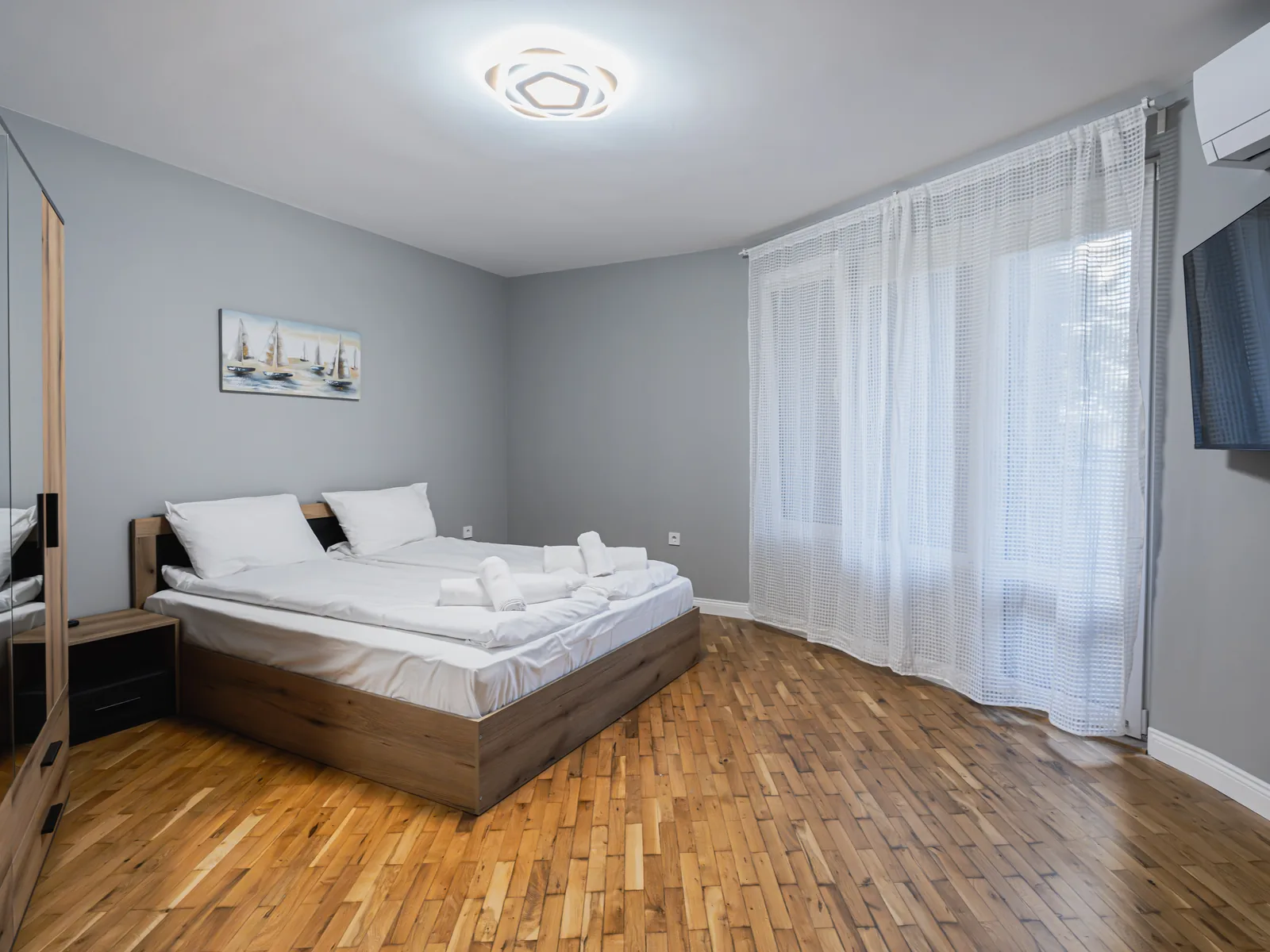 Bedroom 1 with queen bed
